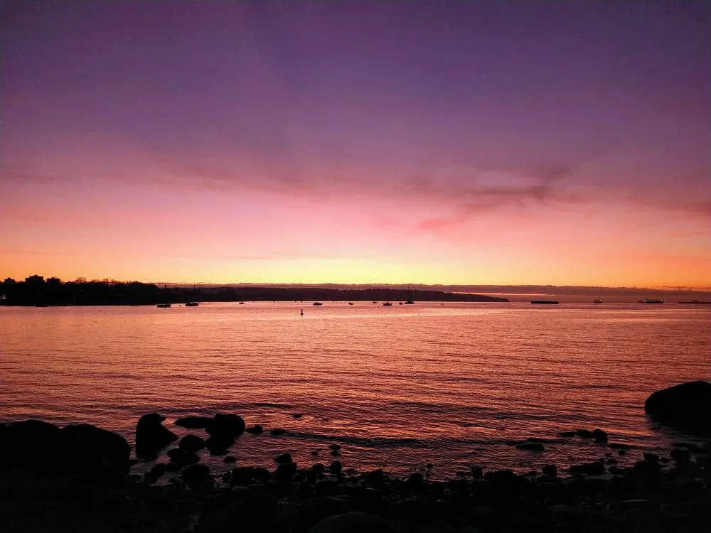A picture of the waterfront, from my first days in Vancouver